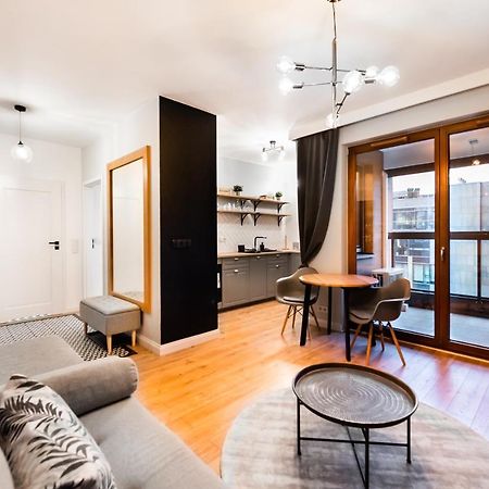 Grzybowska Luxury Apartment Varsovia Exterior foto